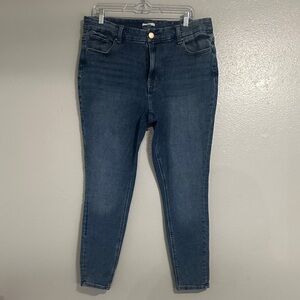 Maurices Dark Blue Skinny Jeans